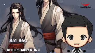 Ahli Pe dng Kuno 851-860