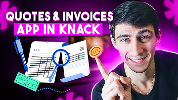How to Build a Quotes and Invoices App in Knack