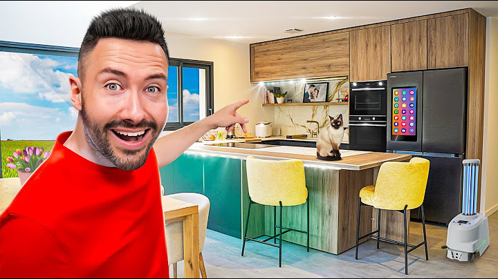 Voici ma nouvelle cuisine la plus tech du monde !