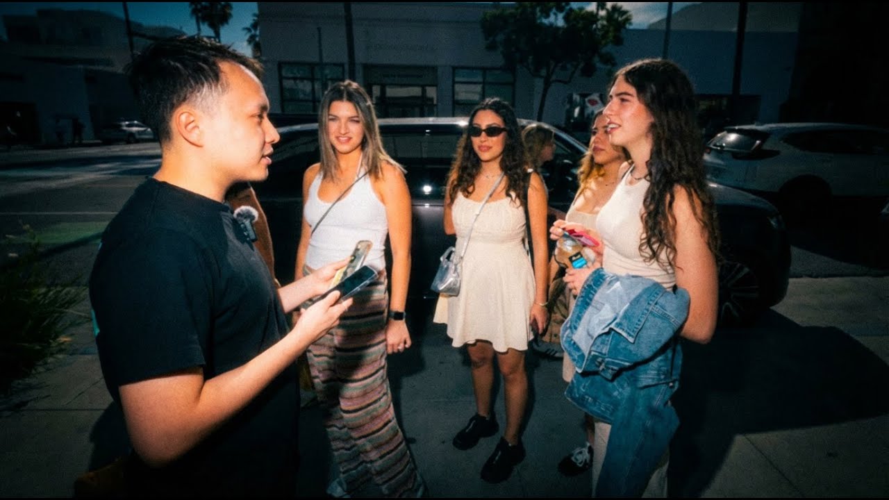 Picking up girls in Beverly Hills