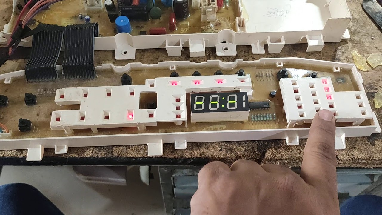 Samsung Washing Machines PCB One Sider Problem YouTube
