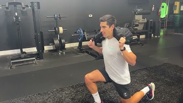 Sandbag Walking Lunges - How To workout | With the WeStrive App