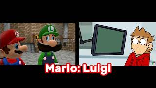 Luigi Reacts to Memes (Ft Mario, @SMG4 Mario and Luz)