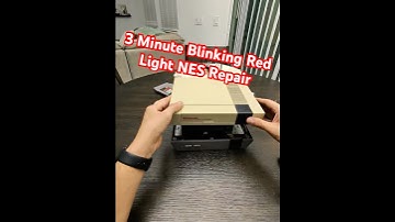 3 Minutes NES Blinking Red light Repair | 72 Pin connector replacement