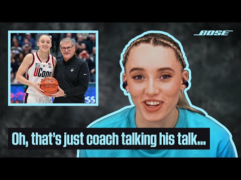 Paige Bueckers Reacts To A Surprise Message from Her Little Brother | What’s That Sound?