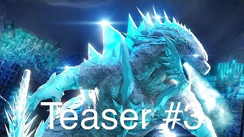 Frostbite Godzilla Remodel Teaser #3 | Roblox Kaiju Universe