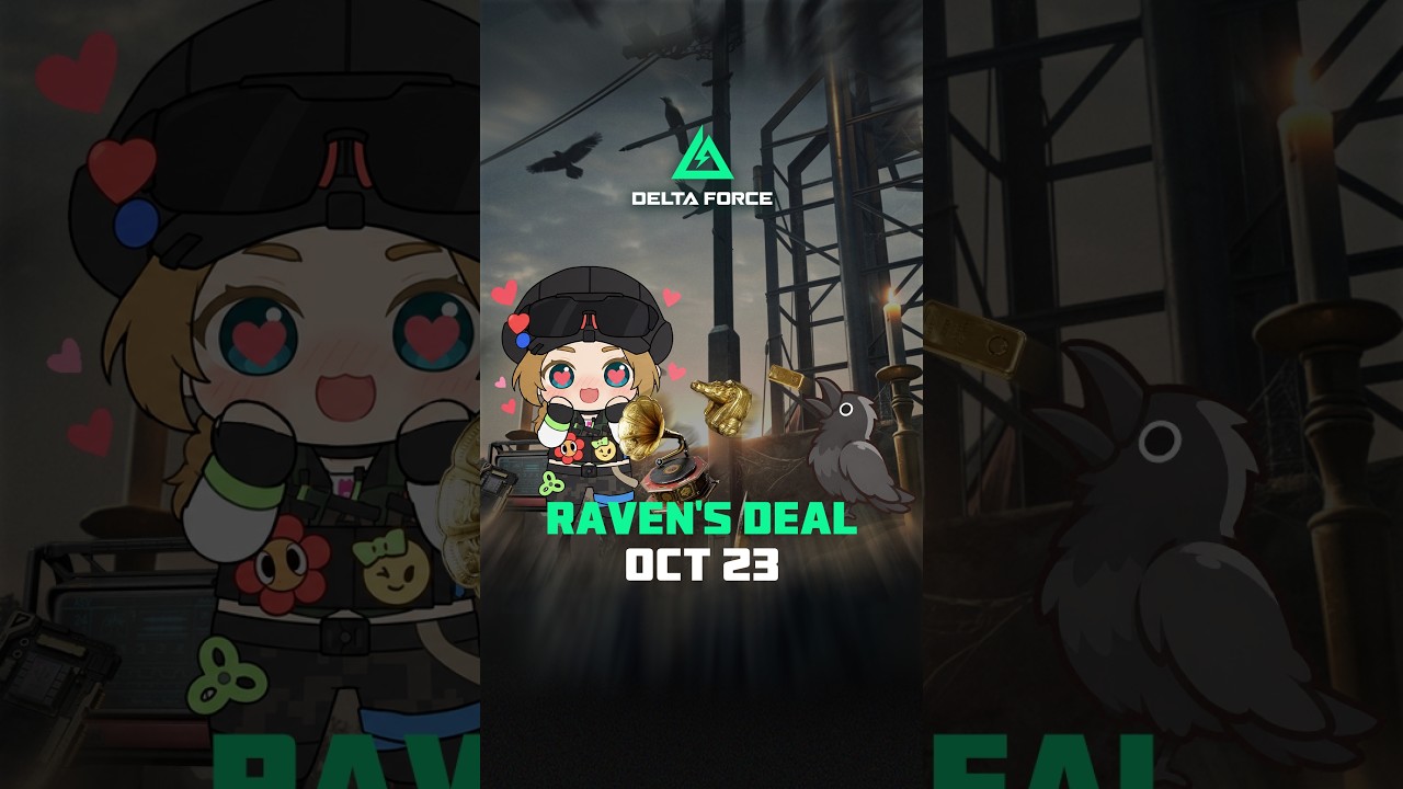 델타 포스 What Does RAVEN Want? 🎃 #deltaforce #gaming #halloween
