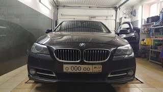 BMW F10 3.0d N57 подсос воздуха диагностика