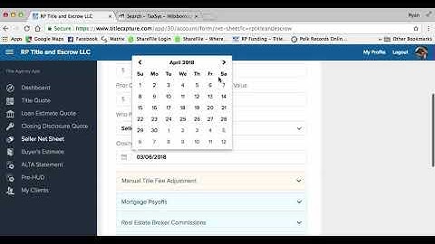 Seller Net Sheet Tutorial
