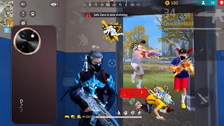 VIVO T3X 5G📱⚡ | VIVO T3X 🔥| SETTINGS 90% HEADSHOT RATE ❤️⚡| FREE FIRE HIGHLIGHTS 🥵