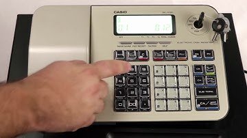 Casio SE S100 - Programming Departments Names