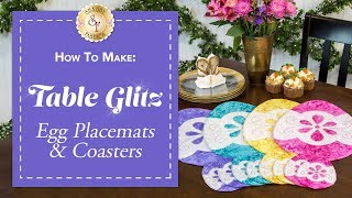 Table Glitz Series - April | A Shabby Fabrics Sewing Tutorial