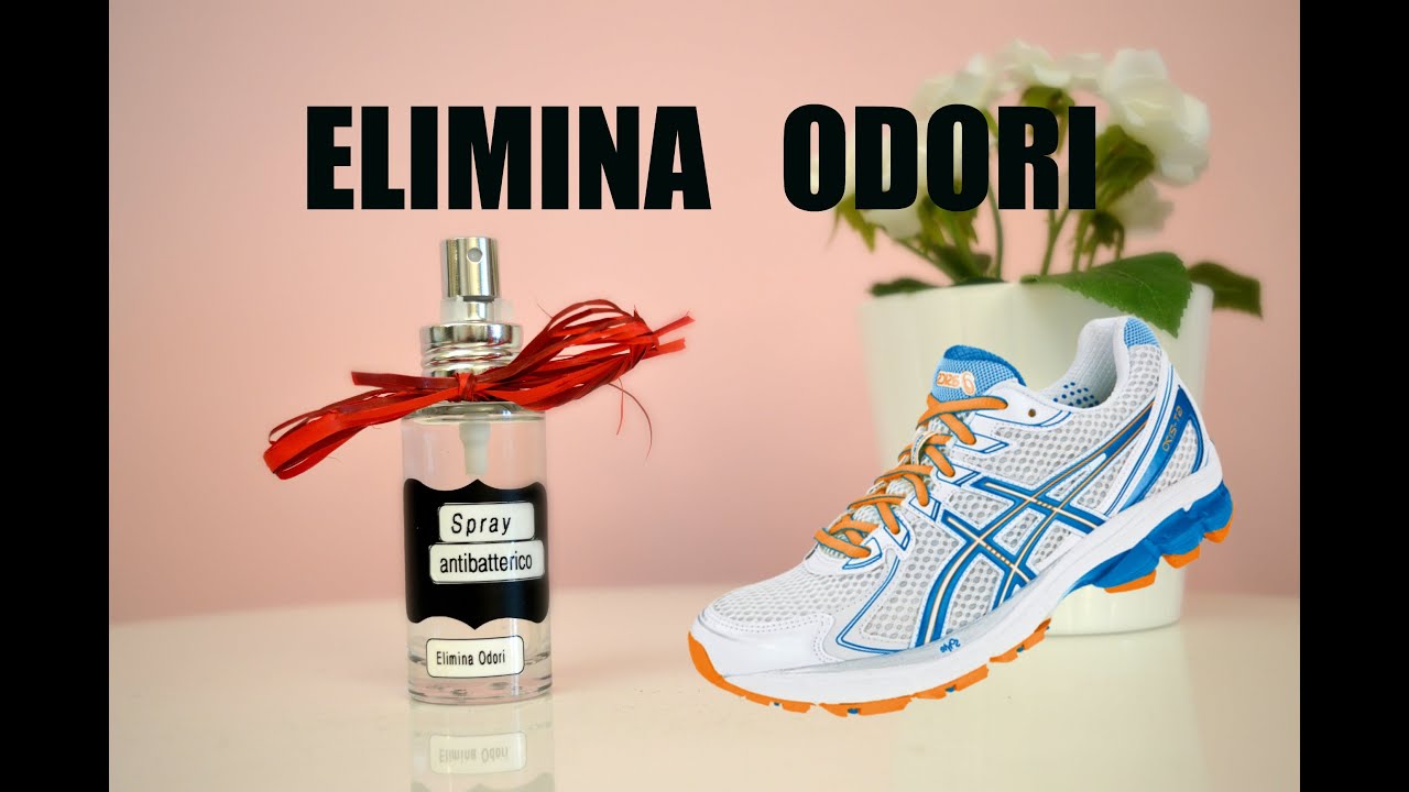 Spray elimina odore per scarpe fatto in casa! youtube Eliminare puzza scarpe