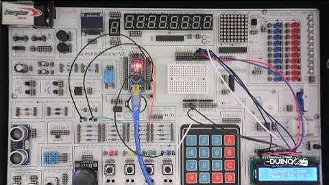 Lesson 2.5, 2.6 Using a Thermistor  TinkerCode.us  DuinoKit.com