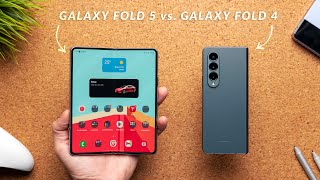 Samsung Galaxy Fold 5 vs Fold 4 Review  It's GOOD But...