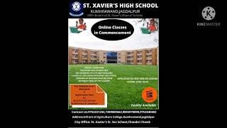 St. Xavier's High school Admission open   Class M 1  to class 9th & 11 screenshot 4