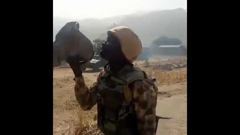 VIDEO Of Nigerian SOLDIERS Calling Boko Haram TERRORISTS To Come Out And FIGHT Them