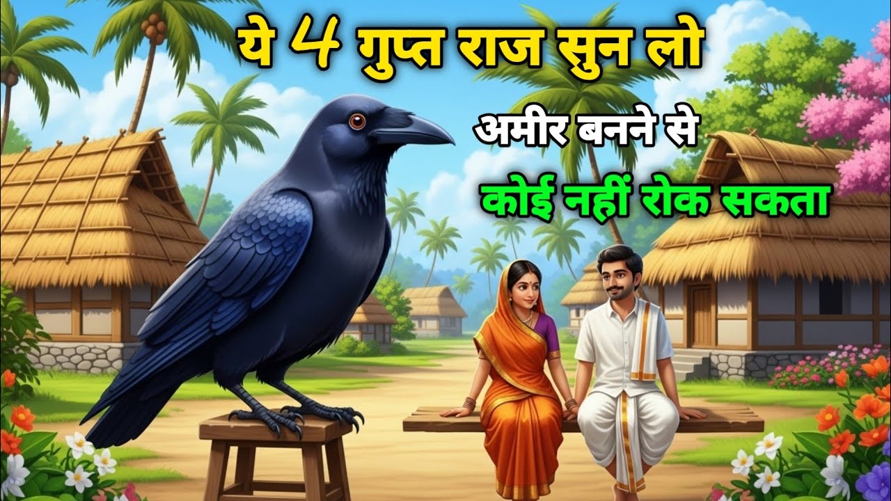 कौवे ने बताया अमीर बनने का गुप्त रहस्य | How to Become Rich || motivation 2025