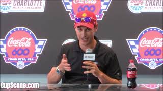 NASCAR at Charlotte Motor Speedway May 2024: Joey Logano prerace