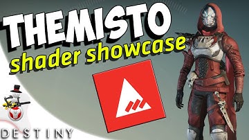 Destiny - Hidden New Monarchy Shader - THEMISTO - Showcase on Titan / Warlock / Hunter