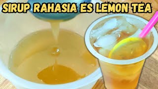 SIRUP GULA UNTUK ES LEMON TEA YANG ENAK