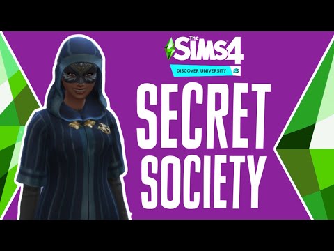 Как да се присъедините към тайно общество в sims 4?