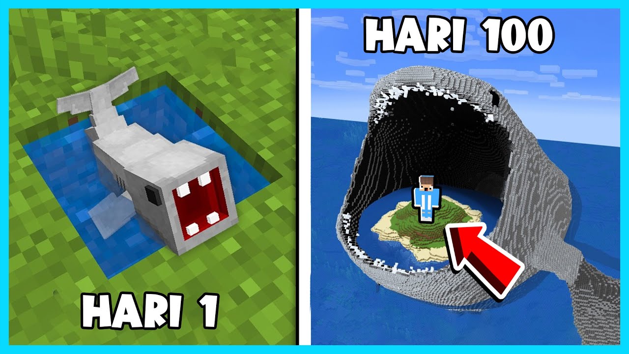 MIPAN & ZUZUZU ADOPSI BAYI BLOOP DAN MERAWATNYA SAMPAI JADI BESAR BANGET DI MINECRAFT! MAKAN DUNIA