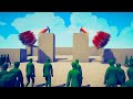 Every God Protects the Castle From a Wave Of Zombies ► Totally Accurate Battle Simulator TABS
