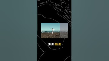 How to reveal a colograde before and after in DaVinci Resolve #davinciresolve