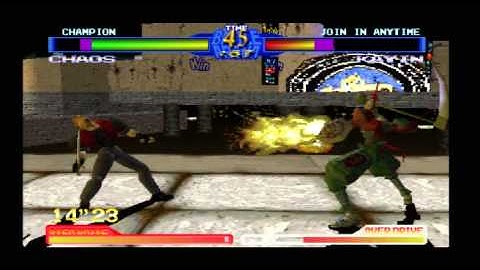 Battle Arena Toshinden 2 (Playable Demo - Chaos) - Official UK Playstation Magazine 10 vol 1