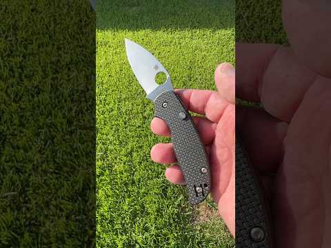 My Friday reverse flick EDC is my Spyderco S90V & carbon fiber Sage 6 knife… 1 of my favorites!
