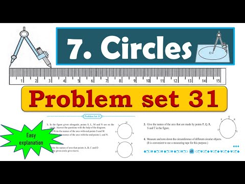 Problem set 31 | Circles | Chapter 7 | 5th standard | Maths - YouTube