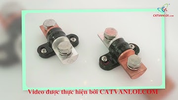 ✈️ Nối lưỡng kim đồng/Nhôm (Bi metallic connector) tiếp địa & chống sét chuẩn IEC 62561/TCVN 9385 ✅