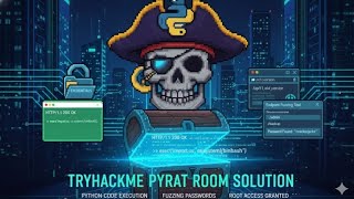 "Unmasking : Hack the Pyrat Room! 🏴‍☠️ Python Code Execution & Password Fuzzing for Root Access! 🚀🔑"