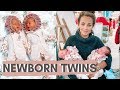 LIFE WITH NEWBORN TWINS | Lucy Jessica Carter