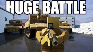HUGE Multiplayer BATTLE in Brick Rigs! TANKS vs Bazooka! (Brick Rigs Multiplayer Gameplay) HUGE Multiplayer BATTLE in Brick Rigs! TANKS vs Bazooka! (Brick Rigs Multiplayer Gameplay)