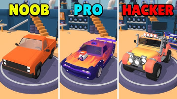 NOOB vs PRO vs HACKER | Repair My Car! | Gameplay