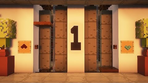 EASIEST Multi-Floor Elevator in Minecraft!