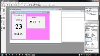 membuat Kalender menggunakan visualbasic 6 0 Malji H
