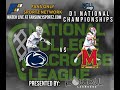 Ncll d1 national championships penn state vs maryland