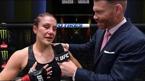 Alexa Grasso Octagon Interview | UFC Vegas 62