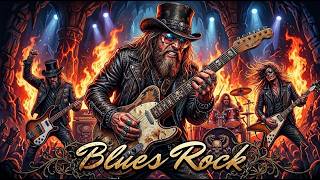 🔥 Blues Rock Legends of the Highway | Guitar Music for the Soul