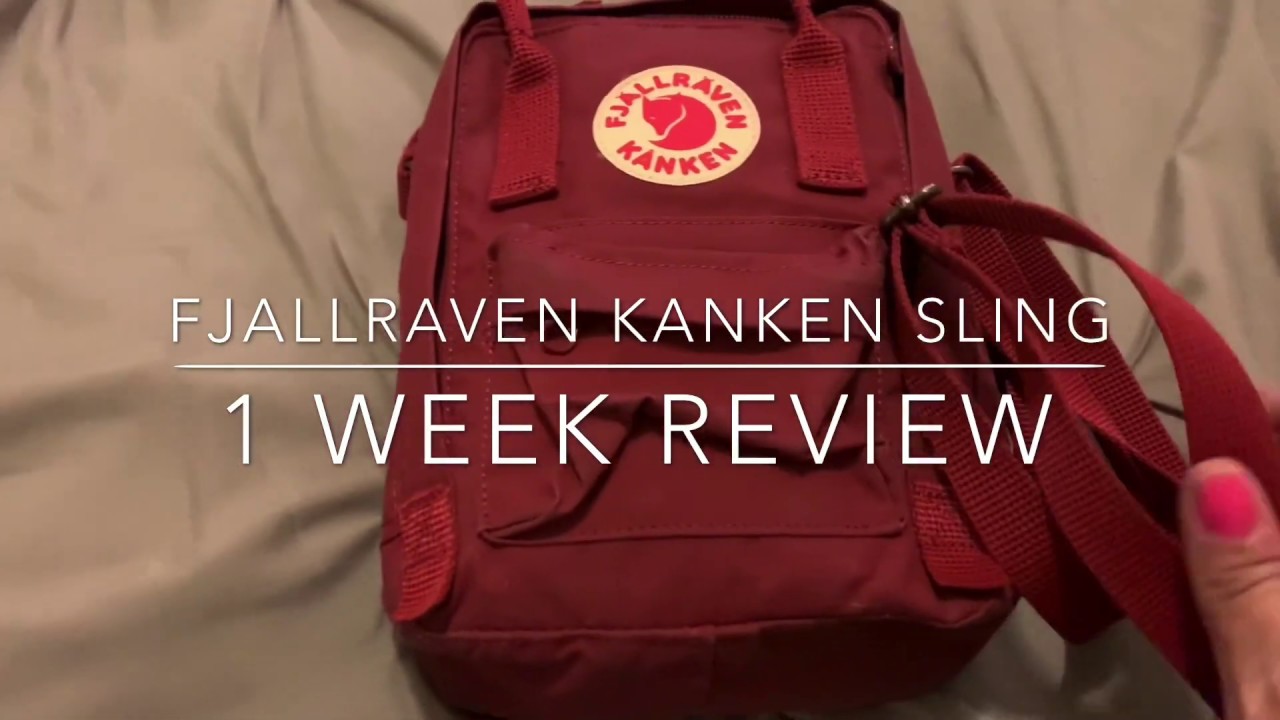 & REVIEW FJALLRAVEN KANKEN SLING “OX RED” | TREAXURE -