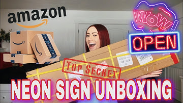 BIG NEWS!! + UNBOXING MY NEON SIGN