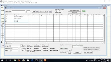 HOW TO ENTER A JOB IN COMRADE SOFTWARE