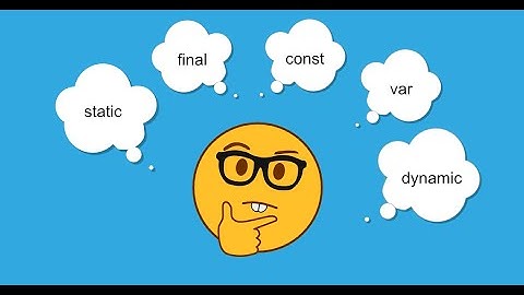 Mastering Final & Const Keywords in Dart | Dart Programming Tutorial | Flutter