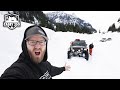 Snow Camping & Extreme Off Roading in Jeep Wrangler JL Ecodiesel