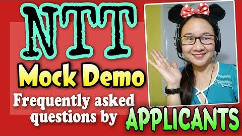 51Talk NTT MOCK DEMO - Frequently Asked Questions