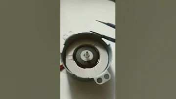 Fan Small Motor Synchronous Motor AC 220v 60hz 4w Coil 9 3k Ohm Magnet Rotor Howto Working 