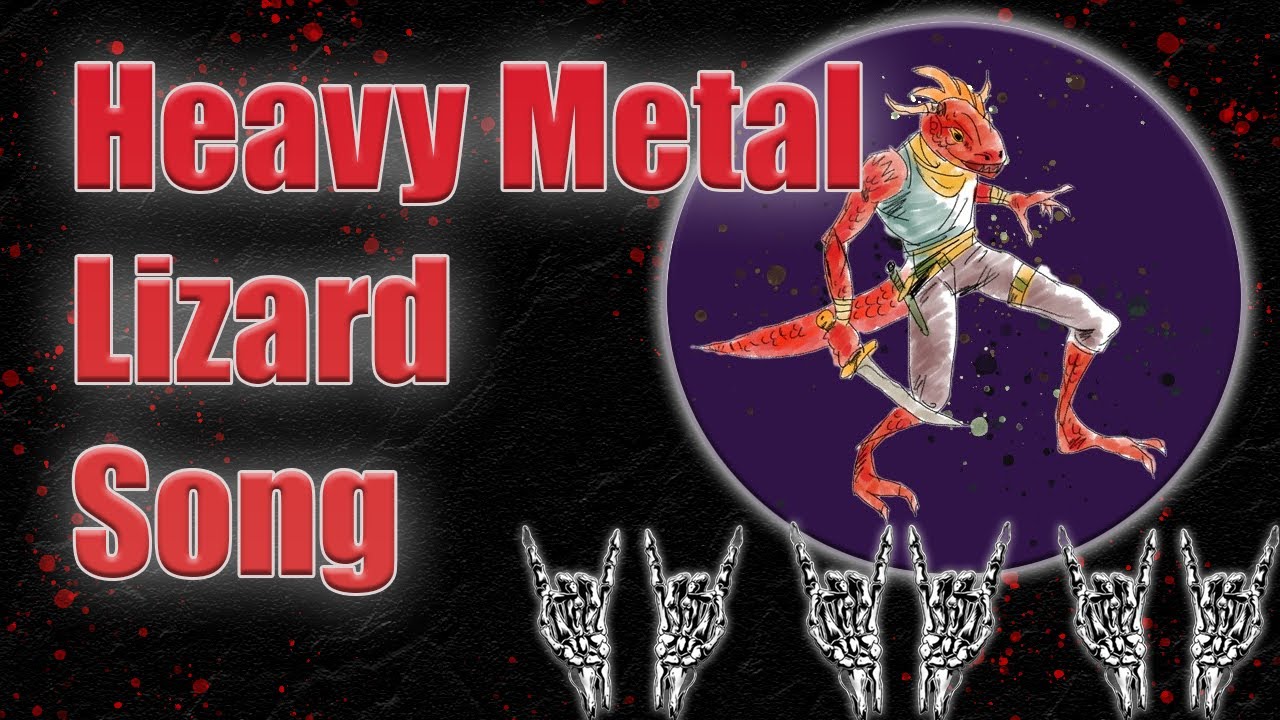 The Heavy Metal Lizard Song || Reptile Raps - YouTube